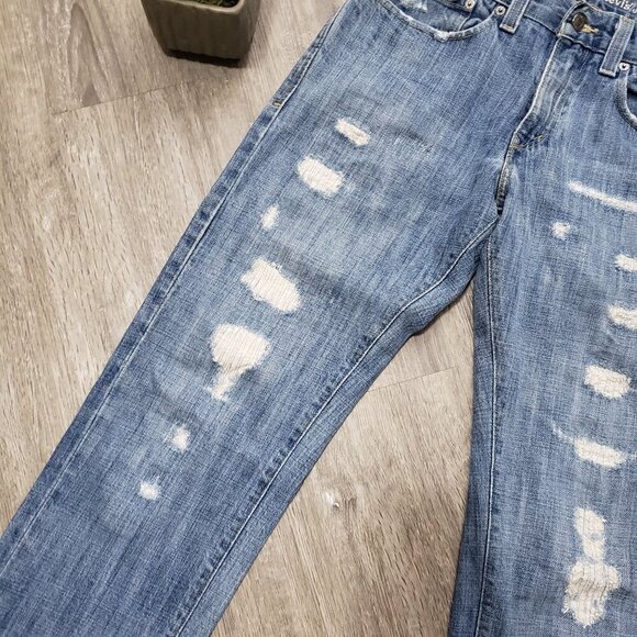 Vintage Levi's 511 Redone Jeans Sz 32 Mens - Picture 5 of 12